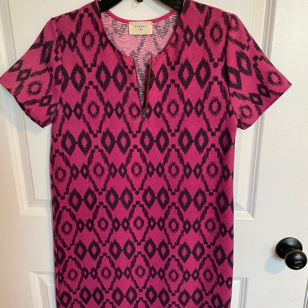 Short pink dress